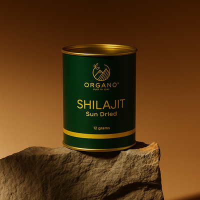 Premium Organo Shilajit – Sun-Dried Himalayan Energy